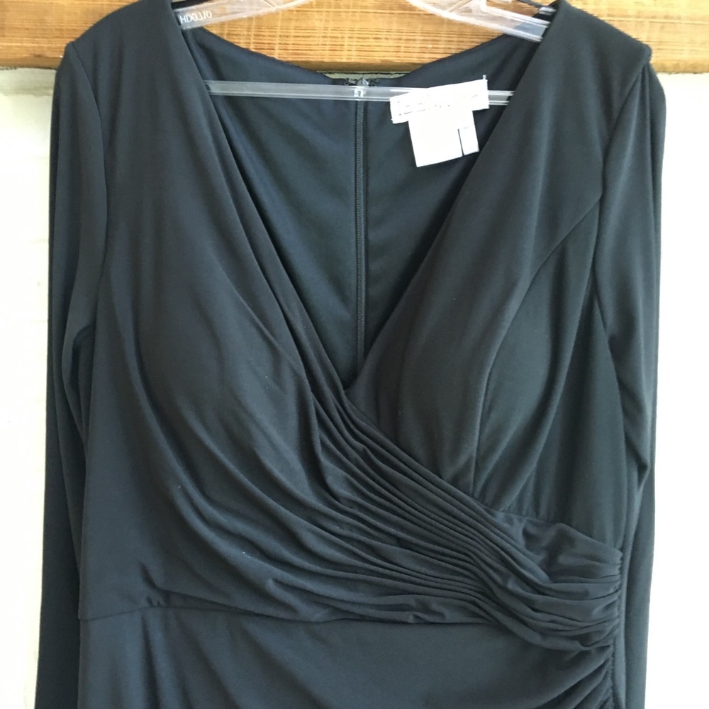 Long black dress